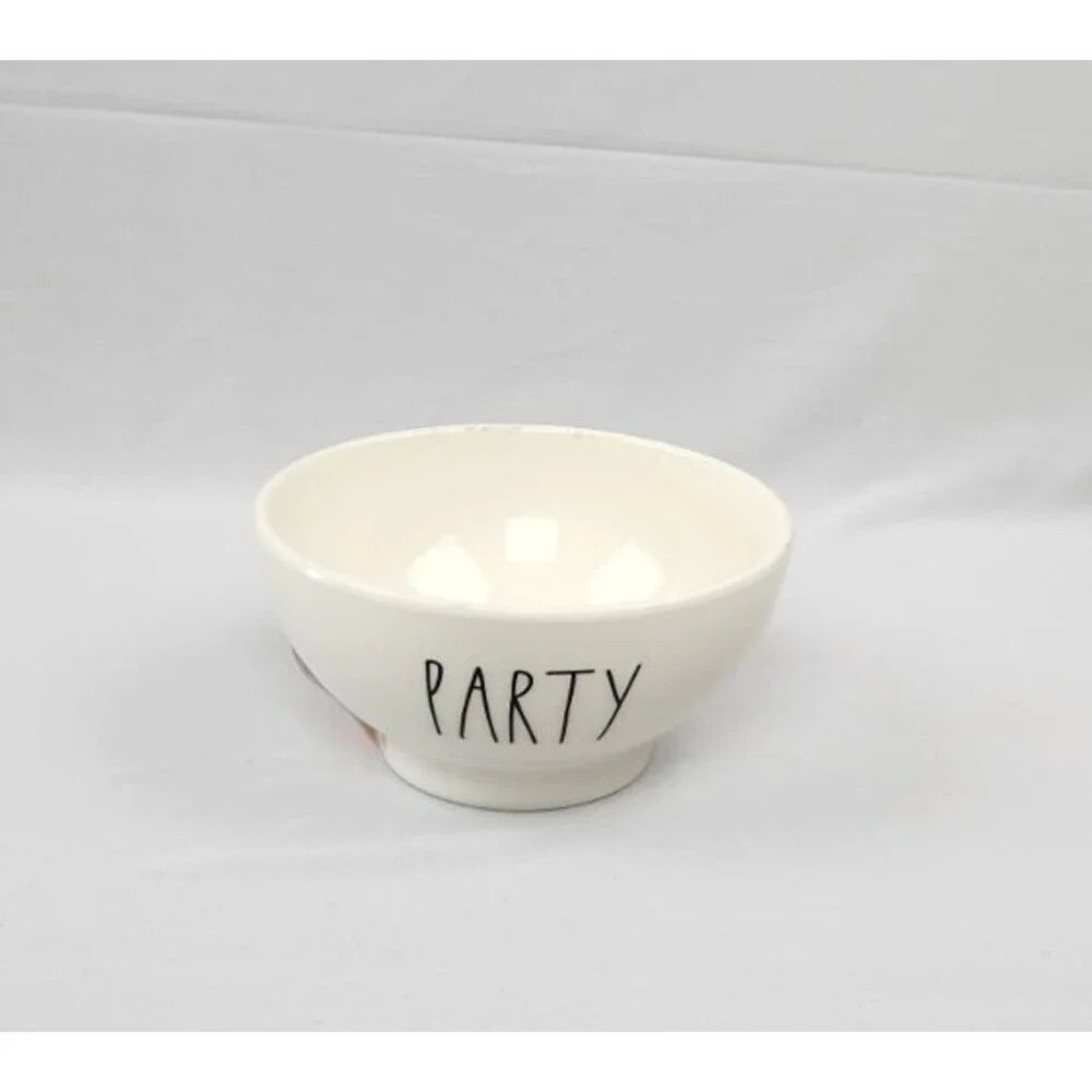 Rae Dunn 4 Bowl Set BBQ, Delish, Picnic, Party